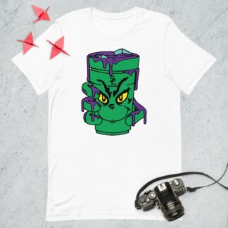 Grinch Cup Unisex t-shirt