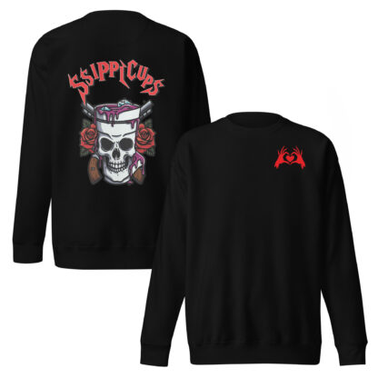 Metalic Luv Unisex Premium Sweatshirt - Image 2
