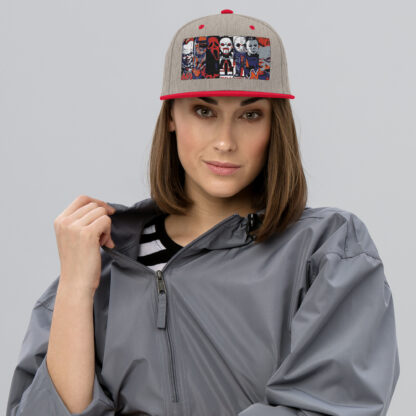 Scary Friends Snapback Hat - Image 5