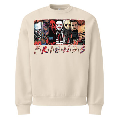 Scary Friends Oversized heavyweight sweatshirt - Image 8