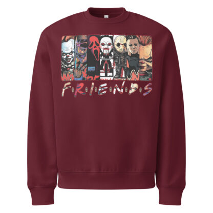 Scary Friends Oversized heavyweight sweatshirt - Image 6
